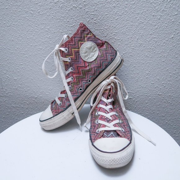 zig zag converse high top